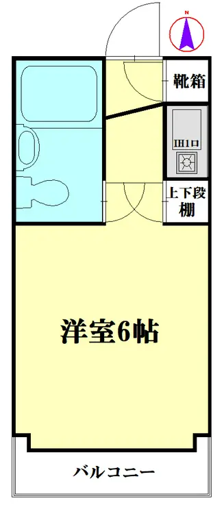 パレドール八王子 5階階 間取り