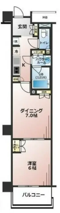 パレステージ文京江戸川橋 3階階 間取り