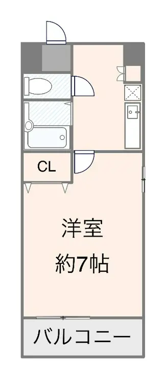 ピュアステージ21 2階階 間取り