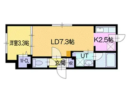 RENOA OYACHI(1LDK/4階)の間取り写真