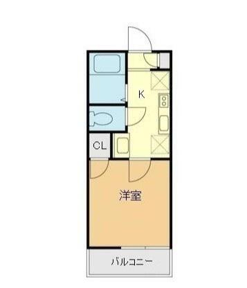 プランドール八広(1K/1階)の間取り写真