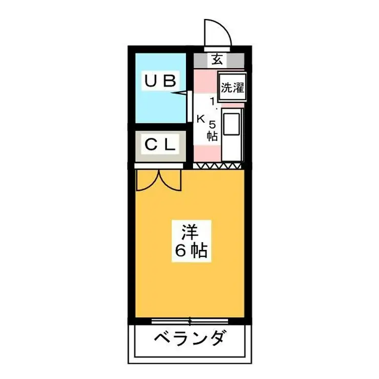 アーバンライフ秋山 2階階 間取り