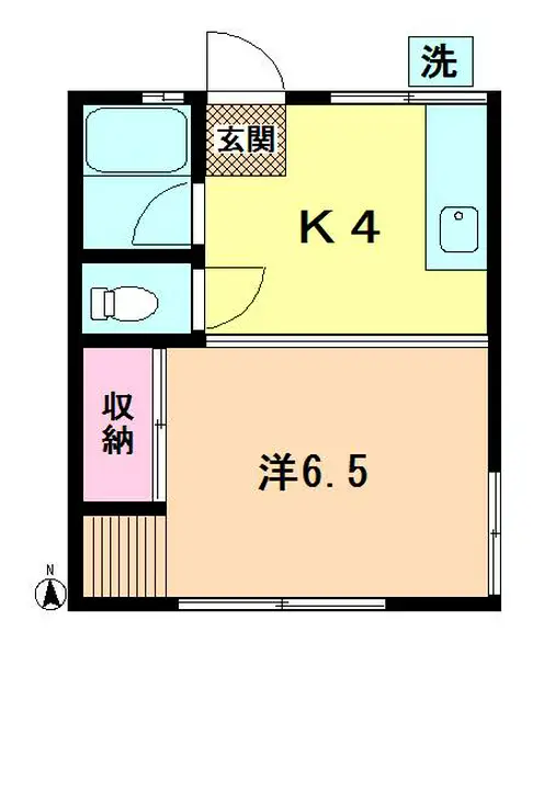 シティハイム・M 2階階 間取り