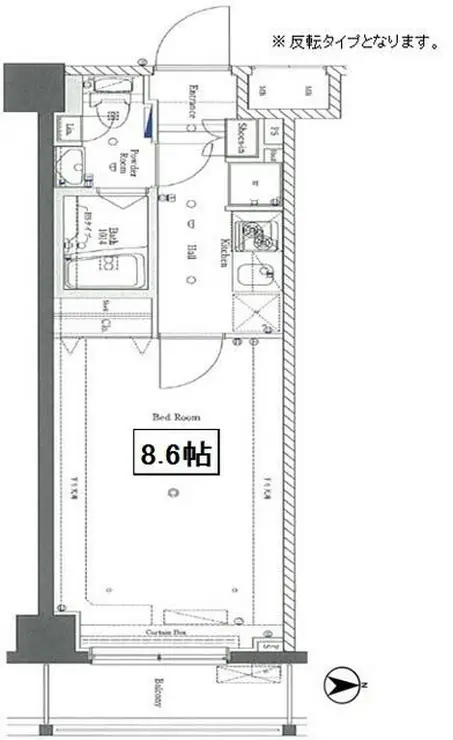 AZEST千鳥町 3階階 間取り