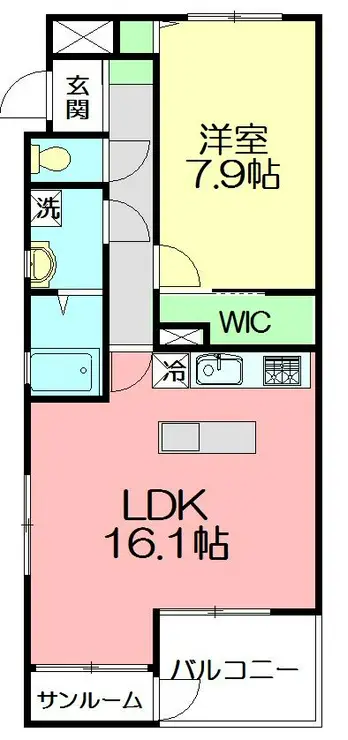 ラトゥールレジュモー 2階階 間取り