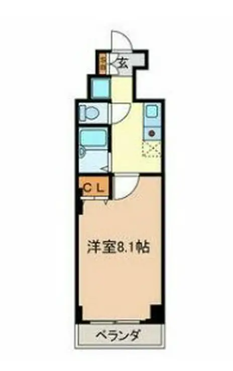 タック高砂 7階階 間取り