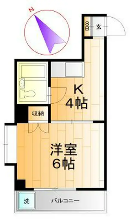 モンテビスタ 3階階 間取り