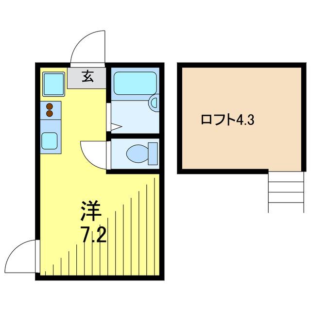 AZEST-RENT亀有(ワンルーム/2階)の間取り写真