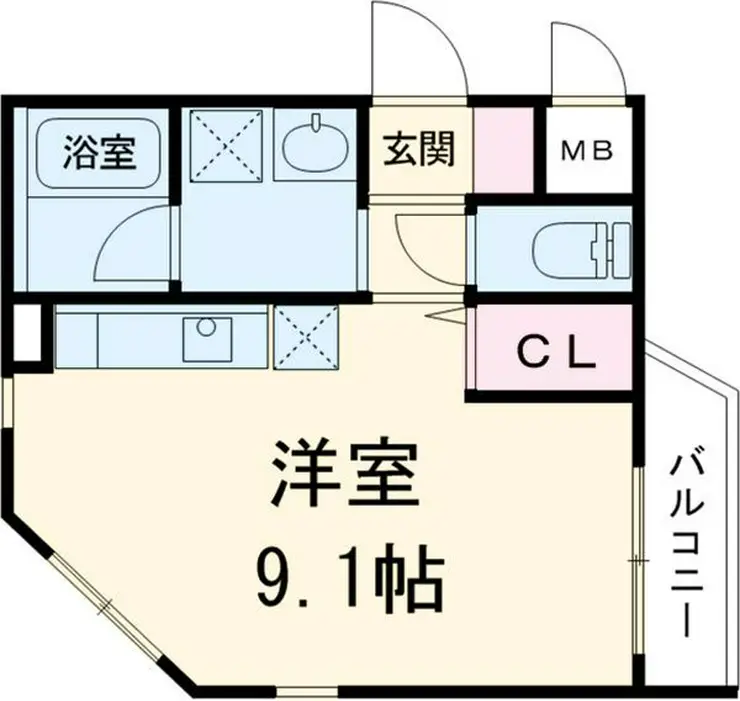 じゅりん彩華 4階階 間取り