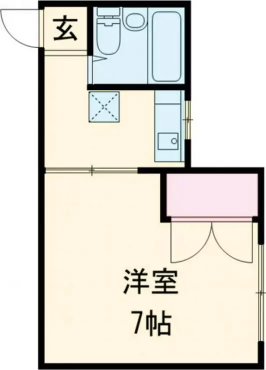 ウエストハイム谷戸 2階階 間取り