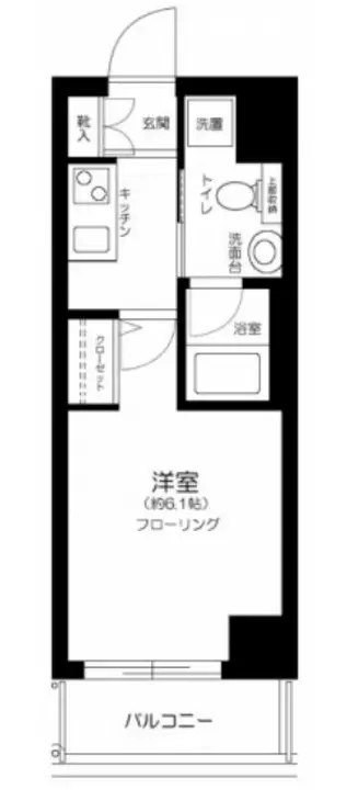 レジオス高井戸 3階階 間取り