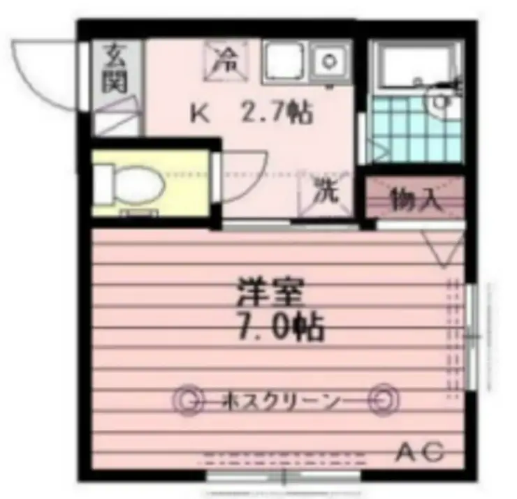ベルメゾン 2階階 間取り