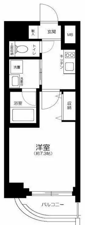 ハーモニーレジデンス門前仲町 10階階 間取り