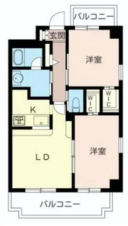 シェモア中村橋 4階階 間取り