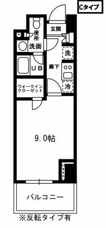 レジディア杉並方南町 1階階 間取り