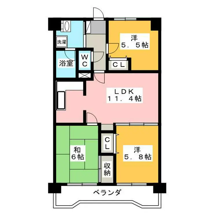 スターハイツ 1階階 間取り