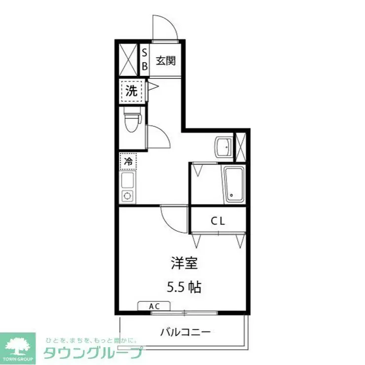 ルーヴェン吉祥寺 1階階 間取り