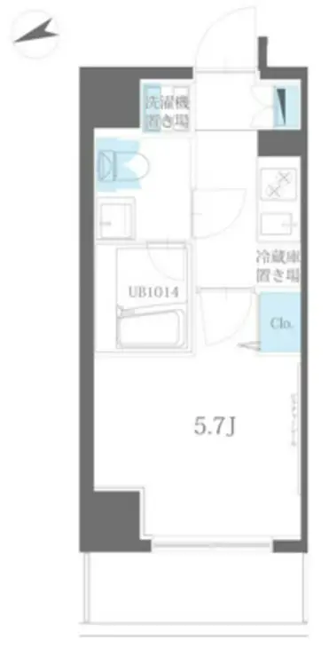 ハーモニーレジデンス品川WEST 3階階 間取り