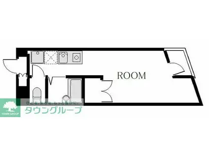 代田プライムコート(1K/2階)の間取り写真