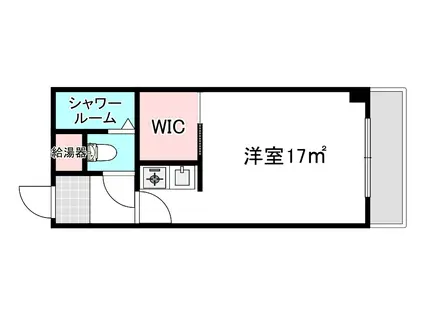 フレスコ京橋(ワンルーム/5階)の間取り写真