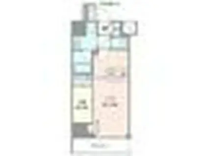 シーフォルム町田(1LDK/2階)の間取り写真