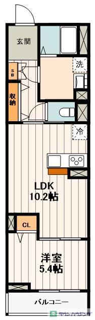 リレイタ(1LDK/3階)の間取り写真