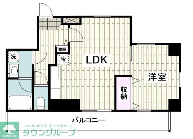 プレジール洋光台(1LDK/4階)の間取り写真