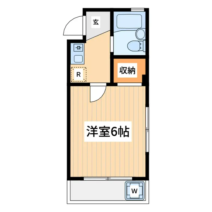 レジデンス三田 3階階 間取り