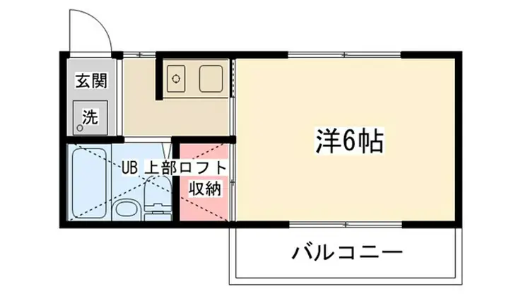 レジョンドール東大沼 2階階 間取り