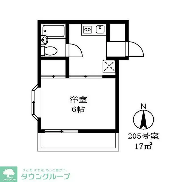 ドルフケンユー 2階階 間取り