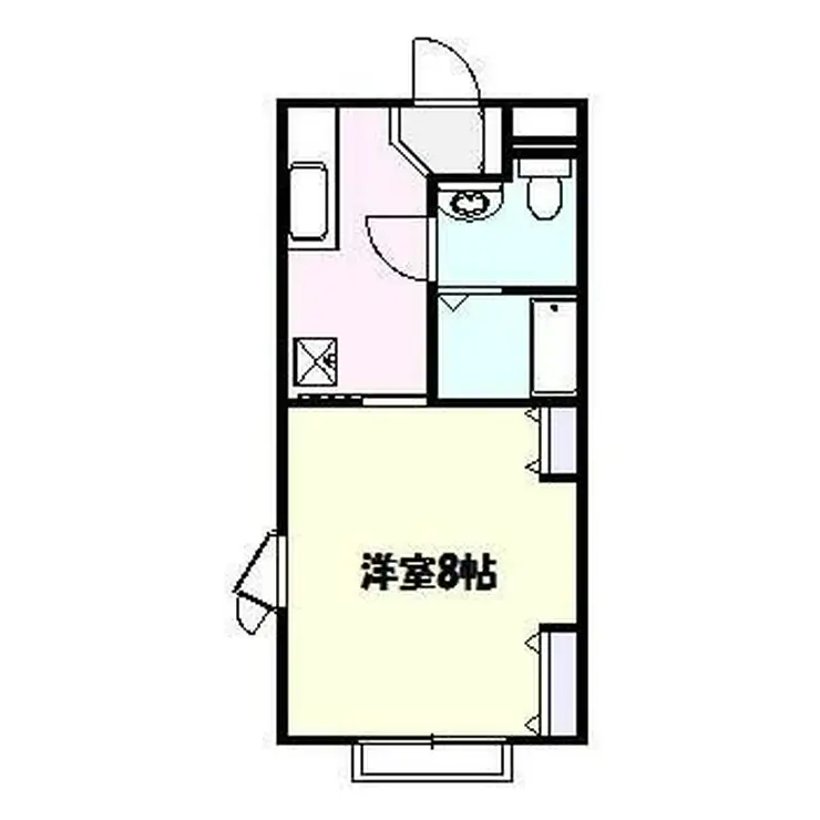 ステラフラッツ 1階階 間取り