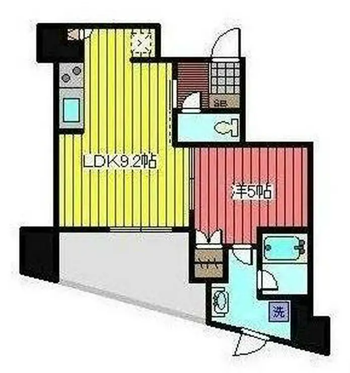 KDX川口幸町レジデンス 6階階 間取り