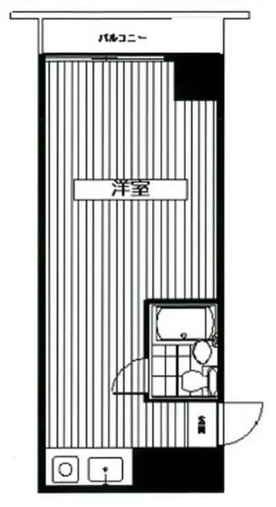 ペガサスステーションプラザ蒲田 3階階 間取り