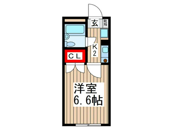 シティクレスト南浦和 1階階 間取り