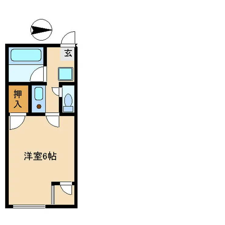 メゾンオパール 2階階 間取り