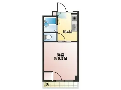 テラストーク相模原(1K/1階)の間取り写真