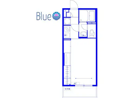 リブリ・シャトー・デ・ザール(1K/3階)の間取り写真