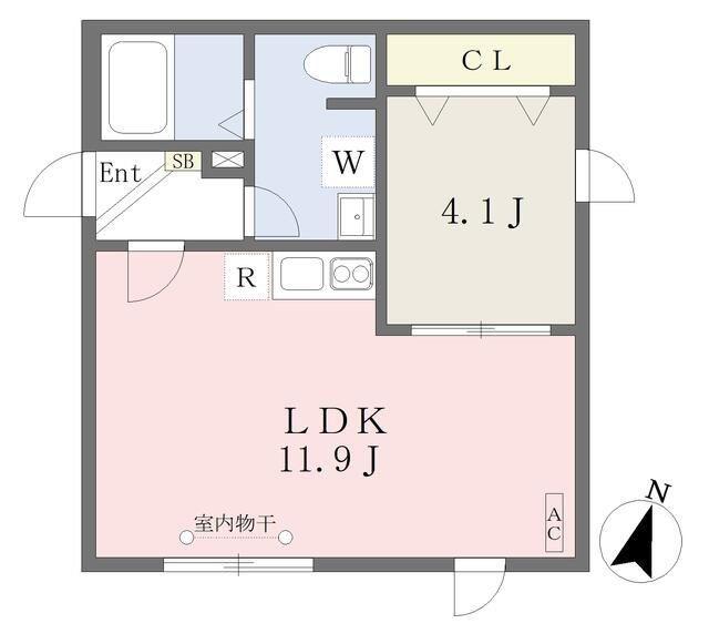 タスキSMART駒込IV(1LDK/3階)の間取り写真