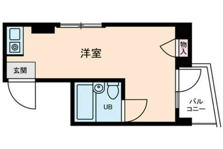 パーソネージュ中板橋 5階階 間取り