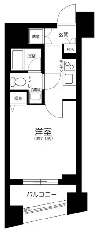 グラントゥルース練馬II 13階階 間取り