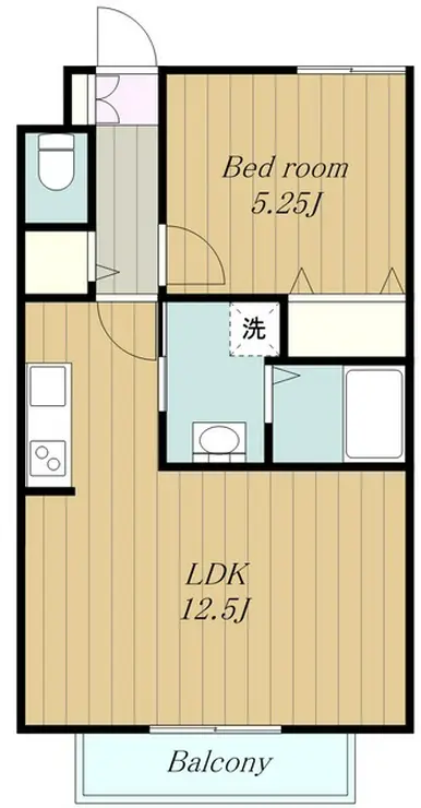 リヴェールメゾン御園 1階階 間取り