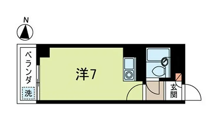 ライオンズマンション中野第3 3階階 間取り