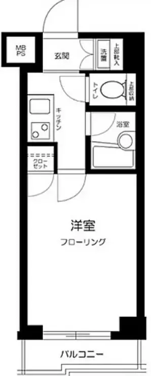 ルーブル大塚 7階階 間取り