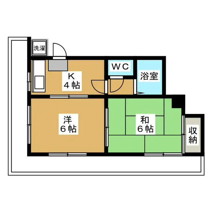 井上ビル 3階階 間取り