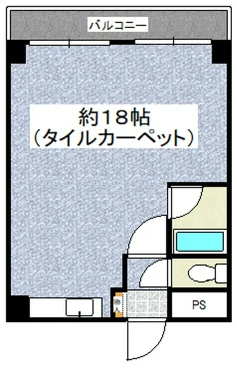 ヴァンドーム五反田 2階階 間取り