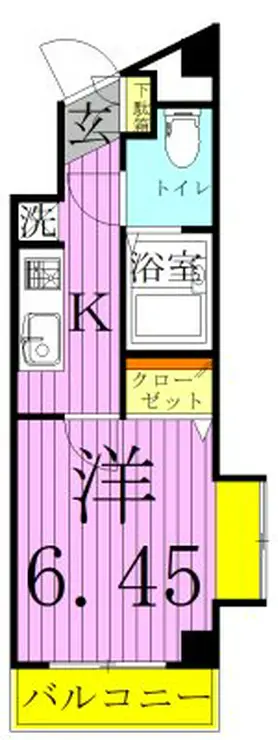 グランフォース西新井 5階階 間取り