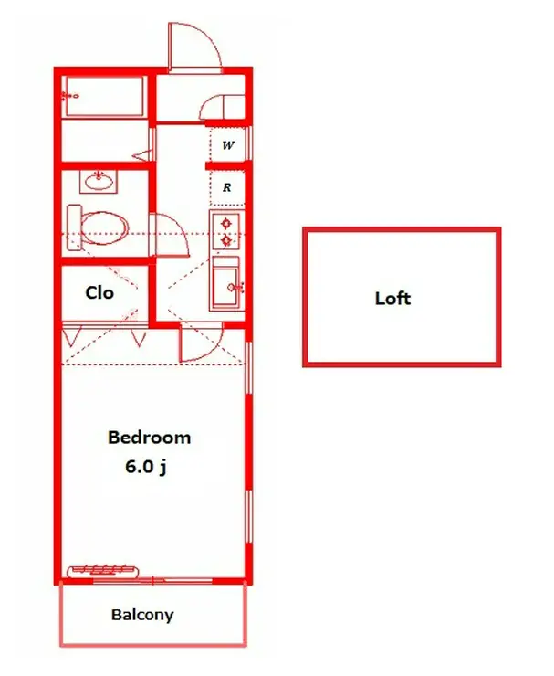 QP壱番館 2階階 間取り