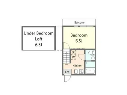 M&M鶴見(1K/2階)の間取り写真