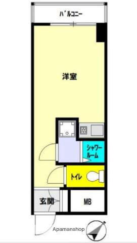 MACコート金沢文庫(ワンルーム/3階)の間取り写真