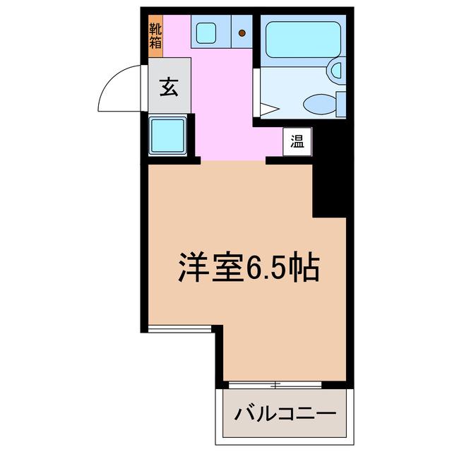 アスパイア平針(1K/4階)の間取り写真